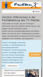 Mobile Screenshot of fechten.tv-wetzlar.de